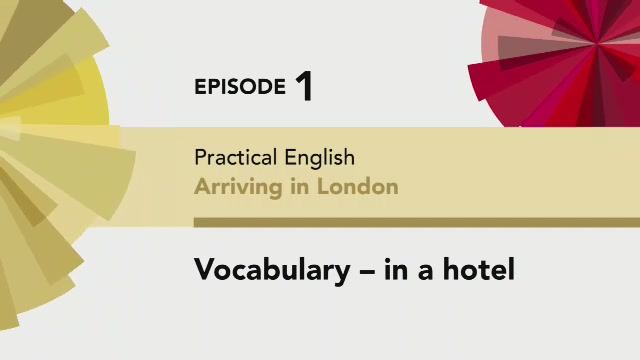 English File 4 edition Elementary PRACTICAL ENGLISH SB 1.46 Vocabulary - in a hotel