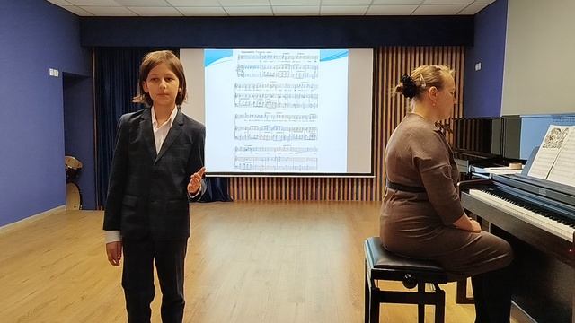 Щекалов Матвей Антон Аренский цикл "6 детских песен"