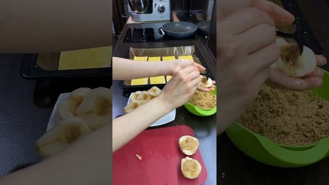 ᅠᅠᅠᅠᅠᅠᅠ ᅠᅠᅠᅠᅠᅠ🍐СЛОЙКИ С ГРУШЕЙ (12 шт.)