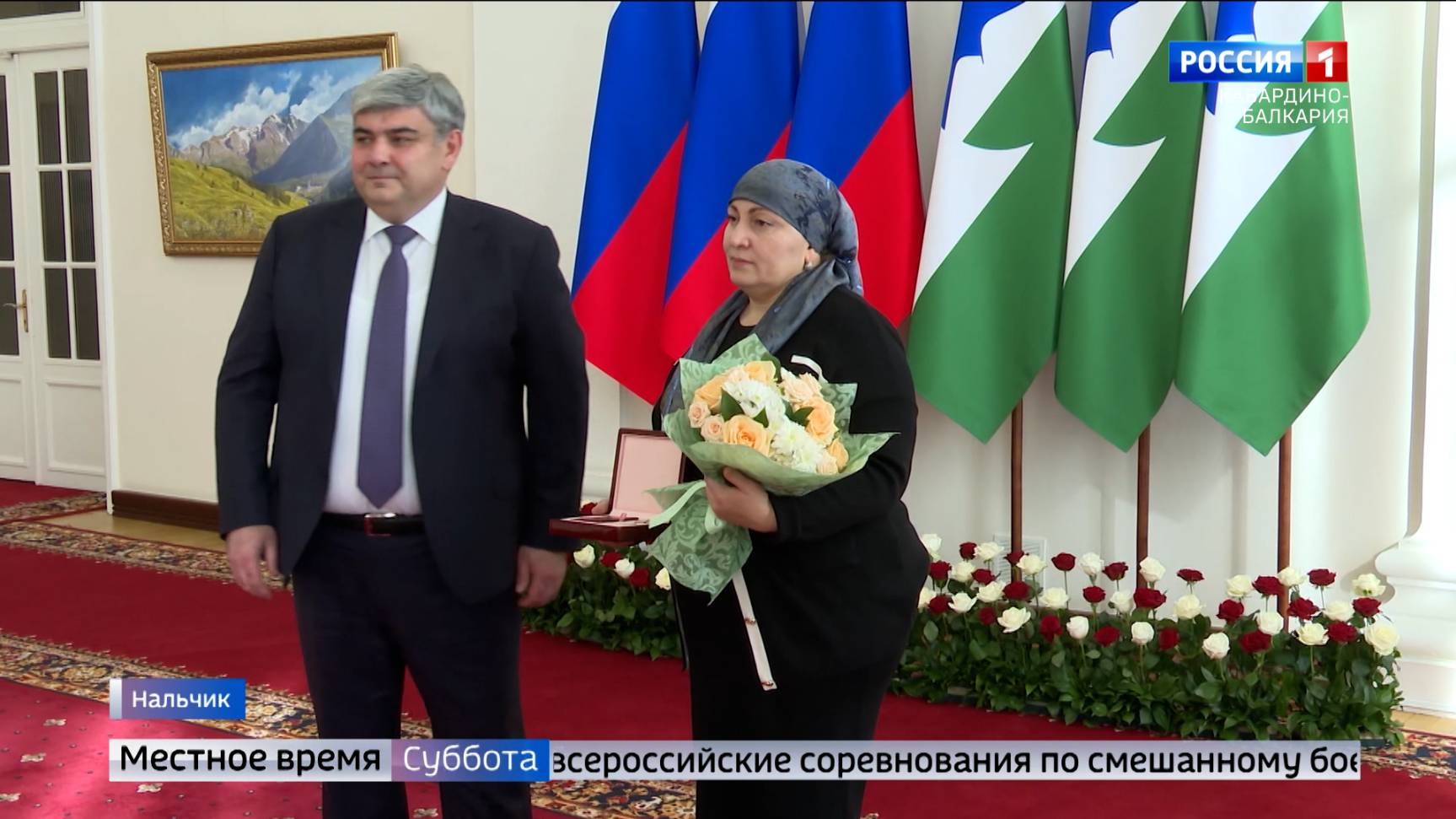 Казбек Коков вручил медали «Материнская слава» многодетным жительницам республики