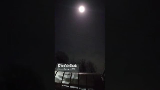 Теплица в лунном свете