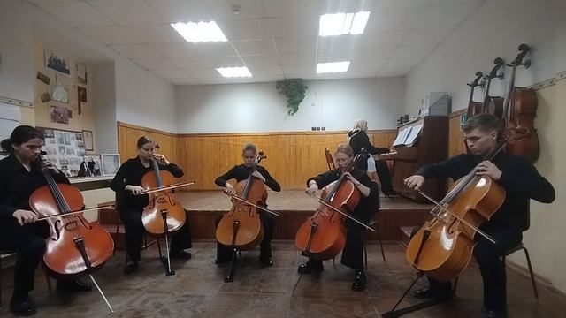 ансамбль виолончелистов "Рондо" К. Дженкинс "Палладио"