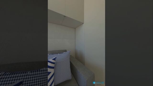 DomuS3D: виртуальный тур проекта небольшой квартиры