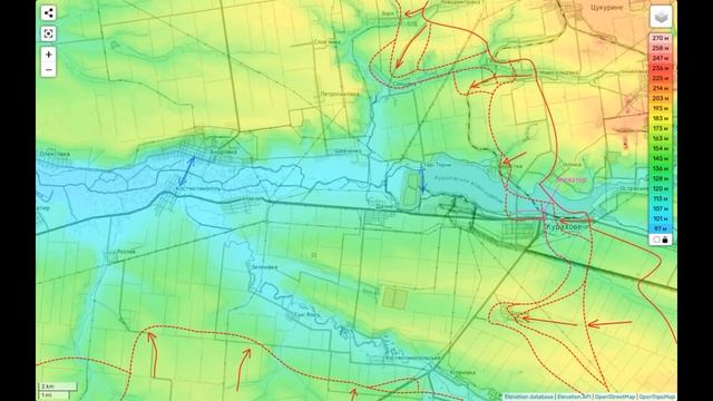 Кураховское направление обстановка к 24 ноября