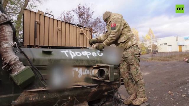 Десантники захватили технику ВСУ западного производства в приграничном районе Курской области