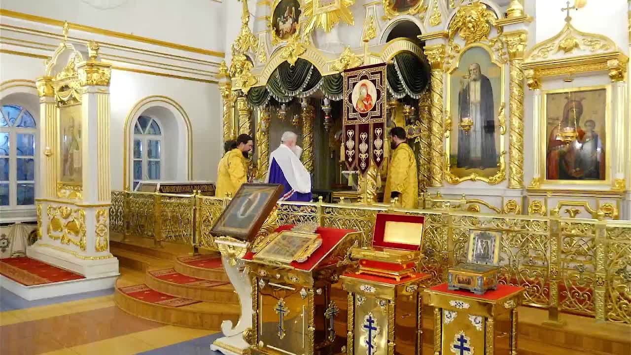 Всенощное бдение. Спасо-Вознесенский кафедральный собор