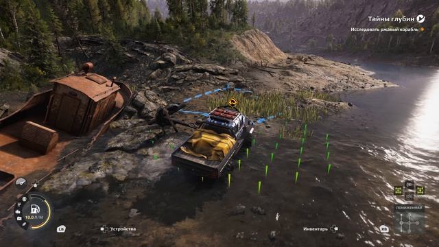 Прохождение Expeditions a mudrunner game. Экспедиция "Тайны глубин" Карпаты. Горные лабиринты.