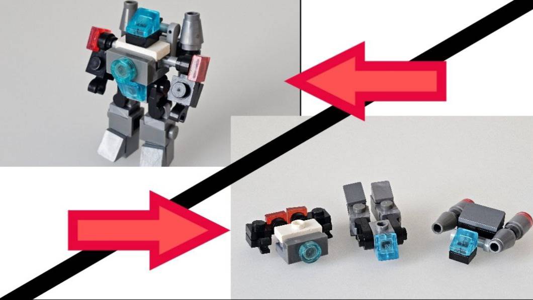 как сделать РОБОТА ТРАНСФОРМЕРА из ЛЕГО
