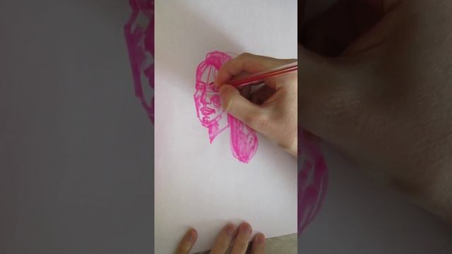 Быстрый скетч набросок #drawing #art #fashionillustration #sketch