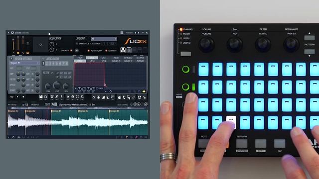Introducing Akai Fire: Slicing Loops with Fire