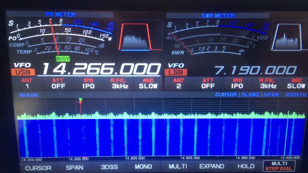 QRM on 20 meter band *SOLVED = Neighbours old plasma TV) #QRM #INTERFERENCE #HFRADIO