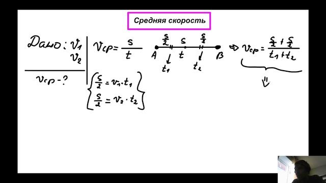 Средняя скорость