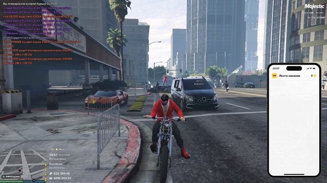 Majestic RP - San Diego \ Я - 174681 \ Нарушитель - 171784 \ 24.11.2024 \ 09:57