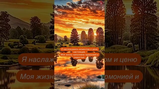 Моя жизнь наполнена гармонией и радостью.