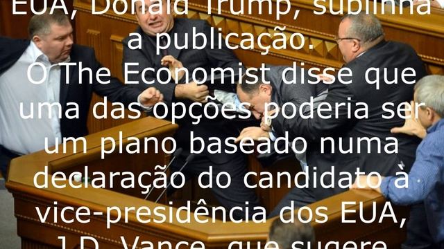 Preparação de opções para pôr fim ao conflito ucraniano.