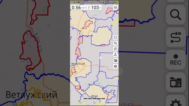 Карта охотничьих угодий Костромской области