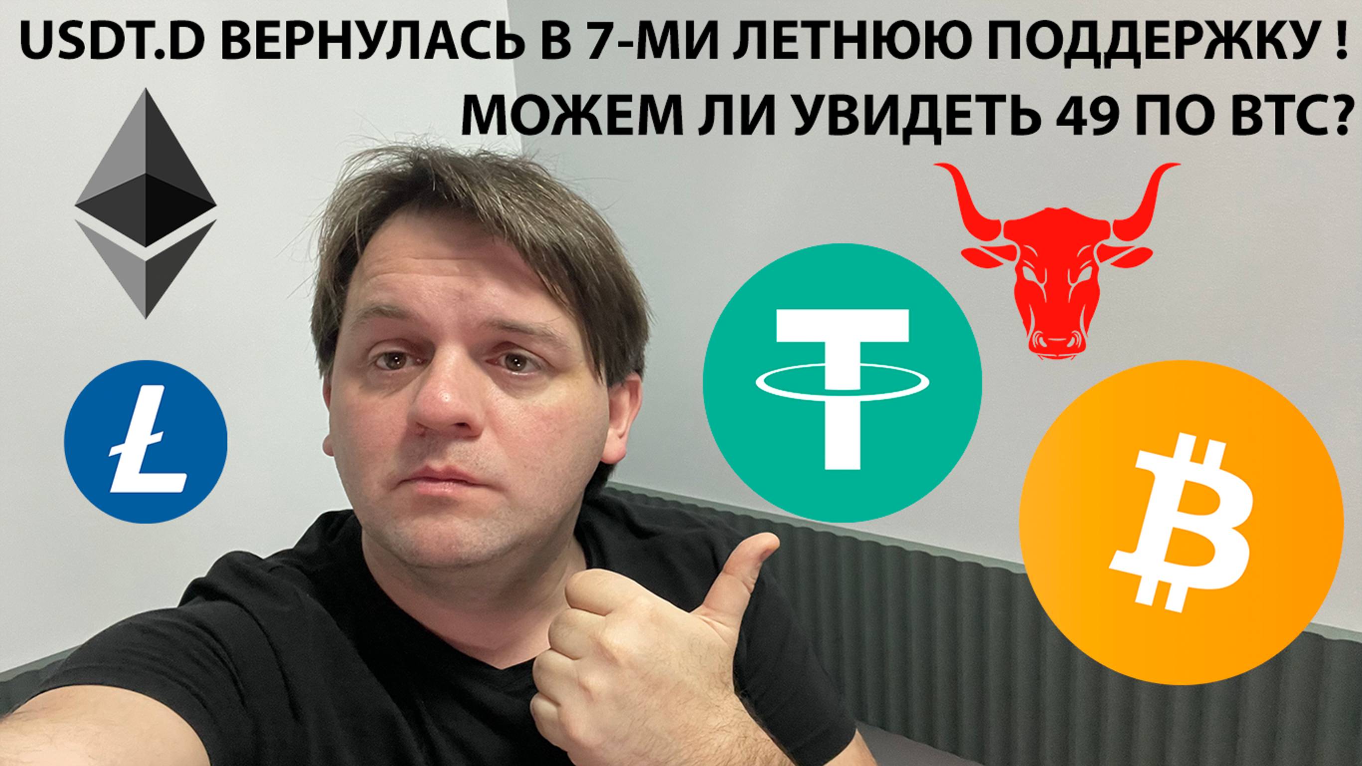 🚨🚨USDT.D и USDC.D ИДЕАЛЬНО ОТРАБОТАЛИ! МОИ СДЕЛКИ ПО ETH ЗАКРЫТЫ. ТЕХ АНАЛИЗ #BTC #LTC #ETH #USDT