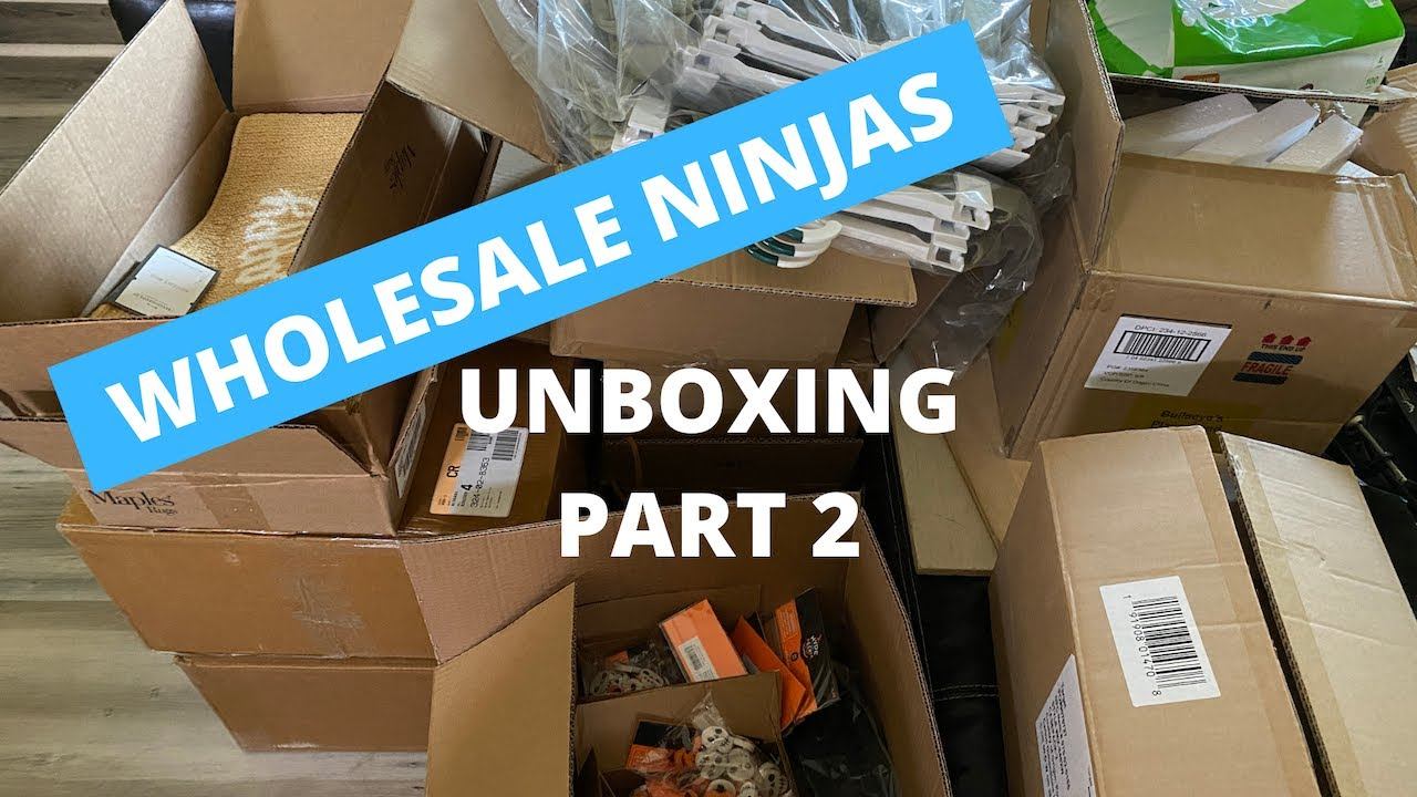 Wow!  Part 2 General Merchandise Unboxing for reselling, see what we get!