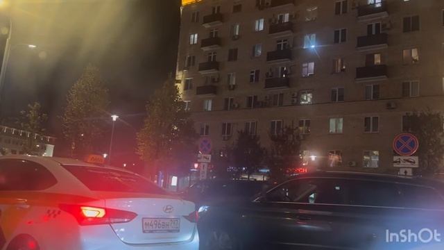 Ночные огни Москвы