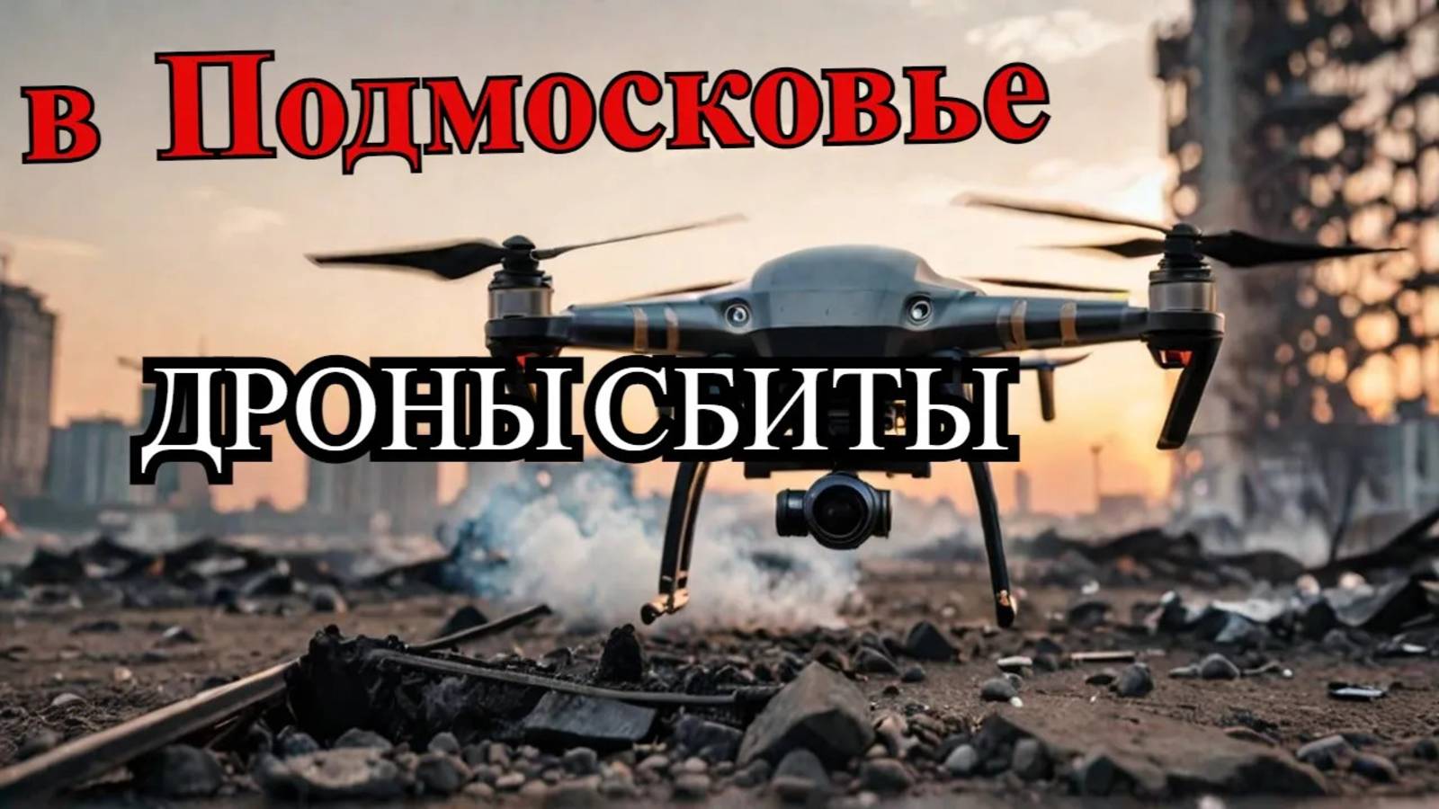 Мэр Москвы сообщил о двух сбитых беспилотниках в Подмосковье