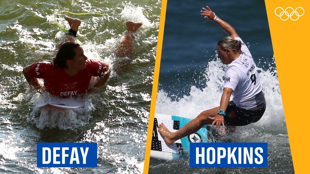 Johanne Defay 🆚 Yolanda Hopkins | Round 3 - Heat #2 | Tokyo 2020