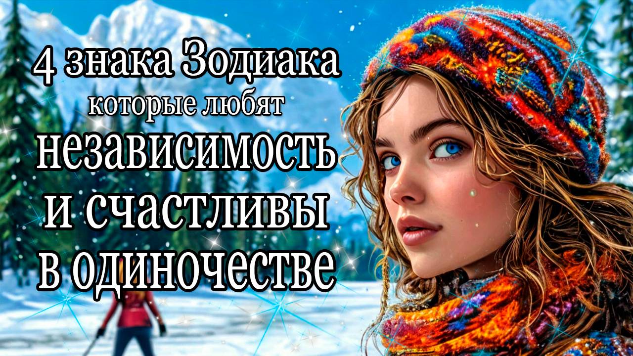 4 знака Зодиака, которые любят независимость и счастливы в одиночестве