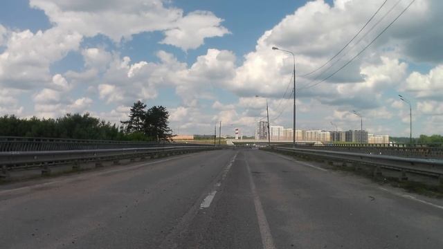 Мост через Москва реку в Звенигороде на А-107