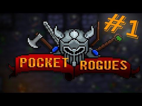 Спустился в подъземелье, чтобы дать бой монстрам! Первый запуск Pocket Rogues.