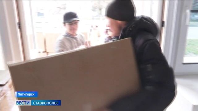 Очередной груз помощи отправился из Пятигорска в Курскую область