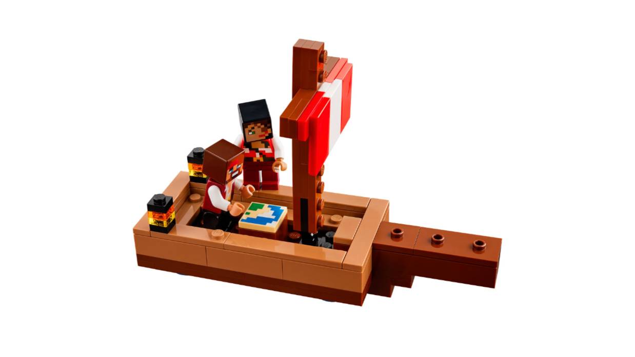 Lego. Лего. корабль пиратов. LEGO Minecraft 21259
