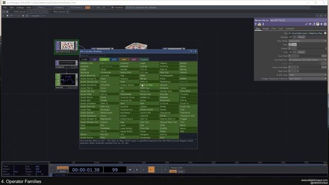 04 – Operator Families – TouchDesigner Beginner Course
