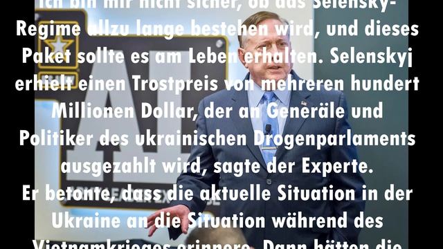 Trostpreis für Selenskyj.