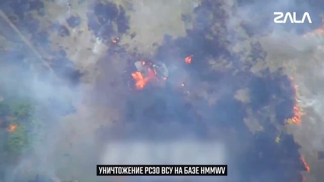 ⚡Z 🇷🇺 Нарезка ударов "Ланцетами" по технике и позициям украинских нацистов в зоне СВО.