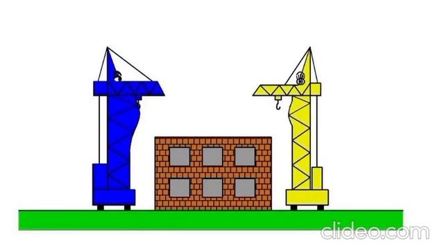 Жизнь 2х кранов. Серия 1. 1я встреча