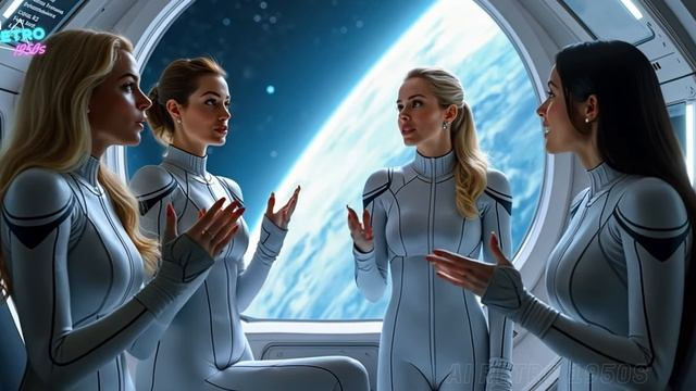 Space Babes - Futurism World - Sci-Fi Space AI Cinematic EP5 #futurism