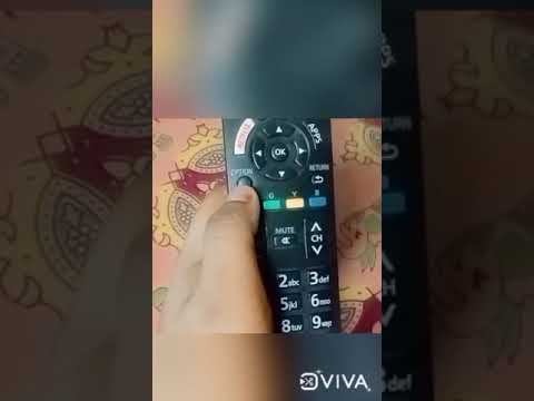 How to change languages with your Smart Panasonic TV remote through the AllCast App( easy trick )