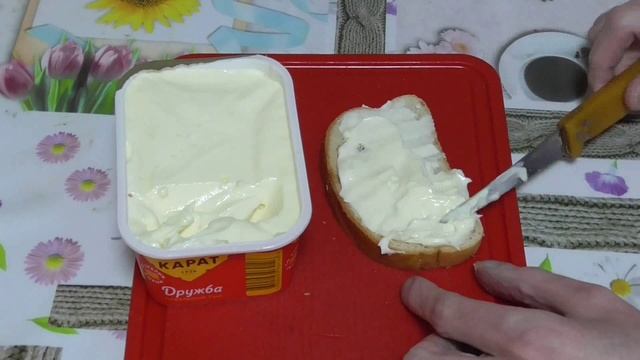 Народный советский любимый будеброд с плавненным сыром