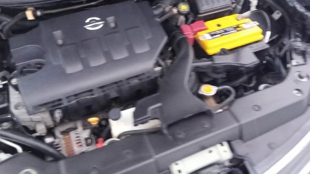 Продажа Nissan Tiida, 2010 год в Тюмени подкапотное пространство