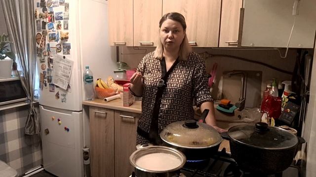 Готовлю макароны по флотски 🍝 кашу гречневую 🥰
