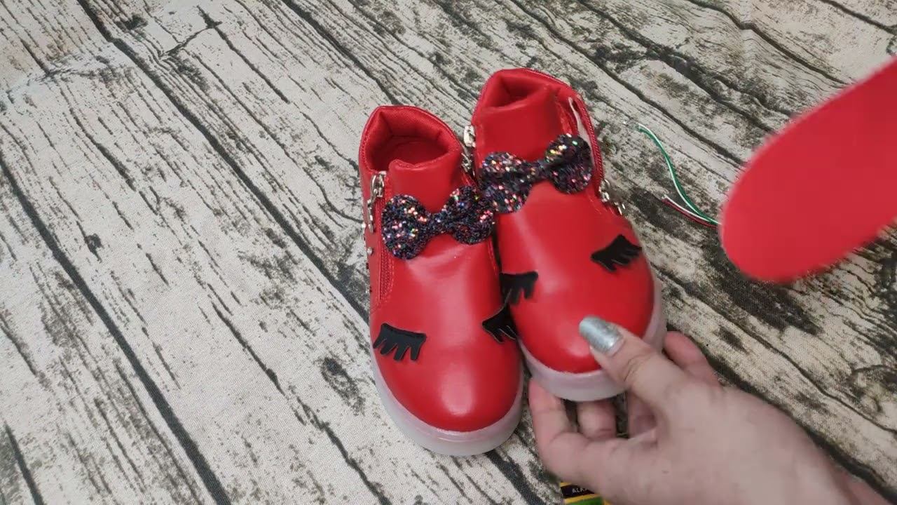 Ботинки на девочку с Aliexpress