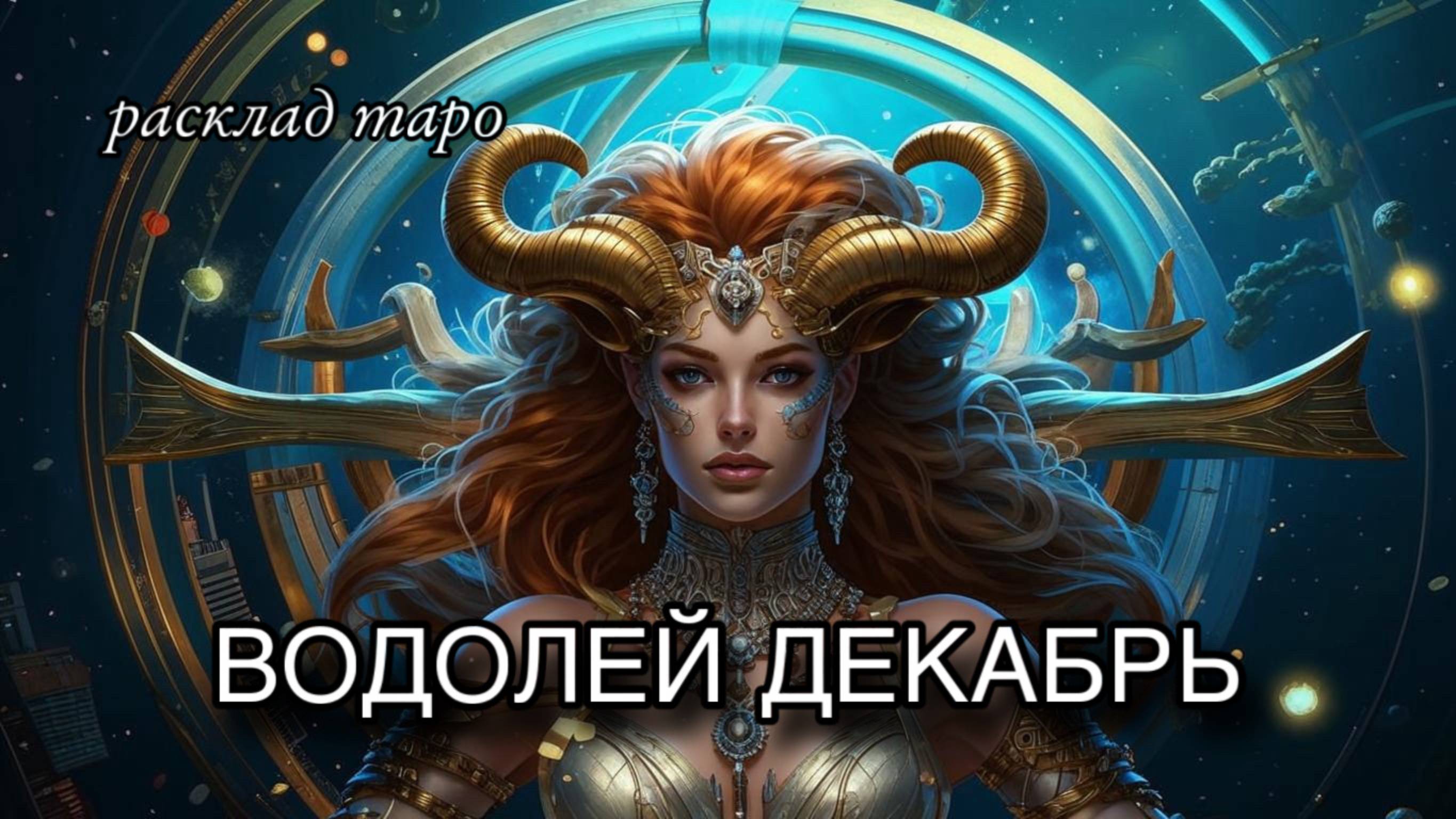 ВОДОЛЕЙ таро прогноз ДЕКАБРЬ : расклад таро : предсказание таро