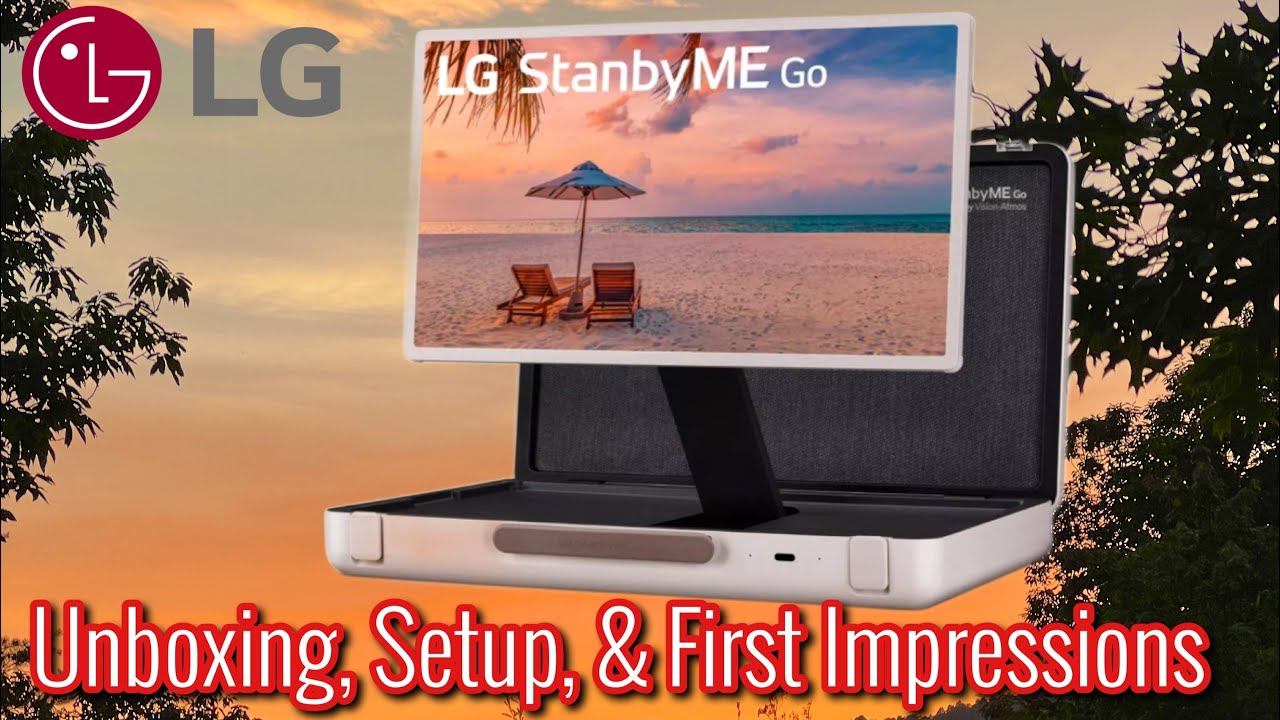 LG StandbyME Go | Unboxing, Setup, and First Look | So Many Uses!