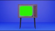 old tv green screen 4k
