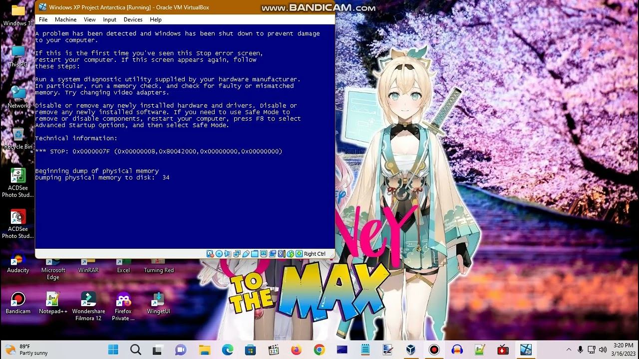 Windows XP BSOD 701 (2023)