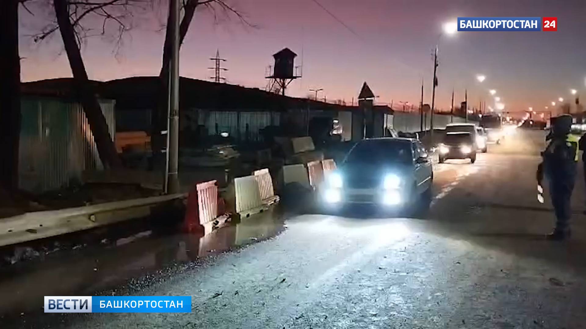 В Уфе открыли движение по одной половине Шакшинского моста