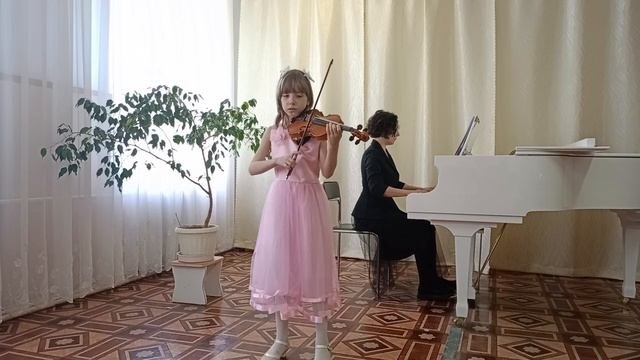 Князькина Мария, 9 лет, 3 кл. В.Потсток "Сувенир Сарасате"