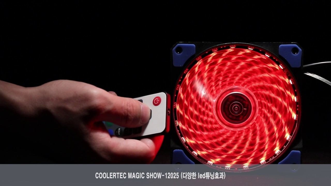 COOLERTEC MAGIC SHOW 12025 Color Control By Remote Control