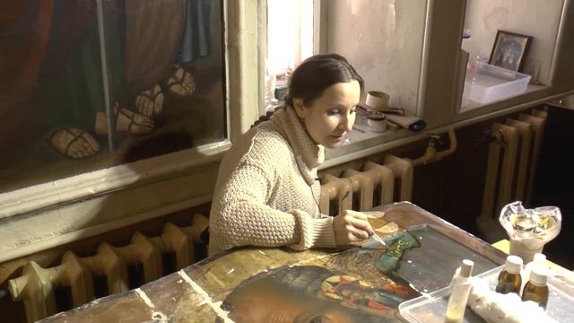 Художник-реставратор Наталья Зайцева (серия 2)