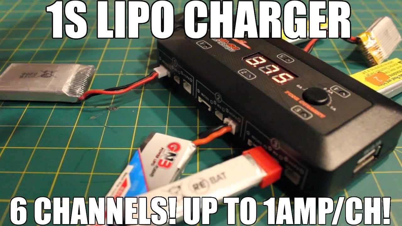 UP-S6 1s LiPo Battery Charger