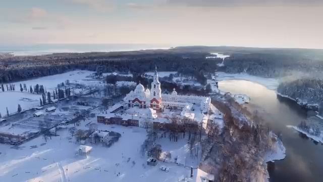 АКАФИСТ ПРЕСВЯТОЙ БОГОРОДИЦЕ.  ХОР БРАТИИ ВАЛААМСКОГО МОНАСТЫРЯ